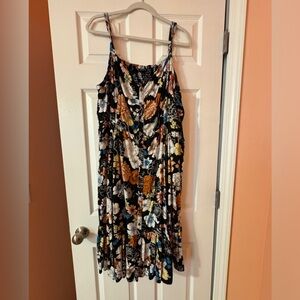 Floral torrid Sundress with Smocking 4X